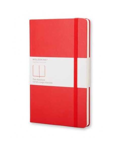LIBRETA CLASICA TAPA DURA ROJA P (9X14CM) LISA MOLESKINE QP012R