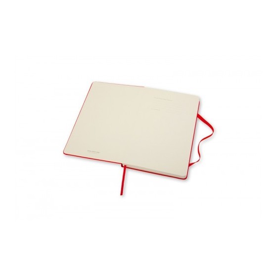 LIBRETA CLASICA TAPA DURA ROJA P (9X14CM) LISA MOLESKINE QP012R
