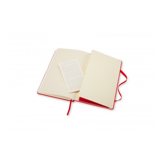 LIBRETA CLASICA TAPA DURA ROJA P (9X14CM) LISA MOLESKINE QP012R