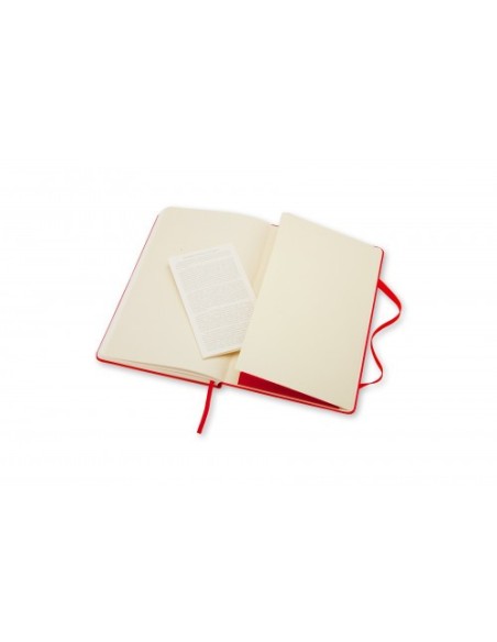 LIBRETA CLASICA TAPA DURA ROJA P (9X14CM) LISA MOLESKINE QP012R