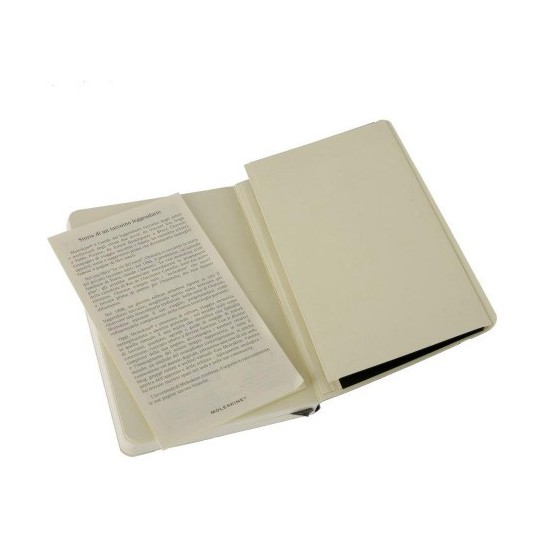 LIBRETA CLASICA TAPA BLANDA NEGRA L (13X21CM) LISA MOLESKINE QP618