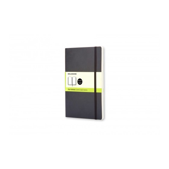 LIBRETA CLASICA TAPA BLANDA NEGRA P (9X14CM) LISA MOLESKINE QP613