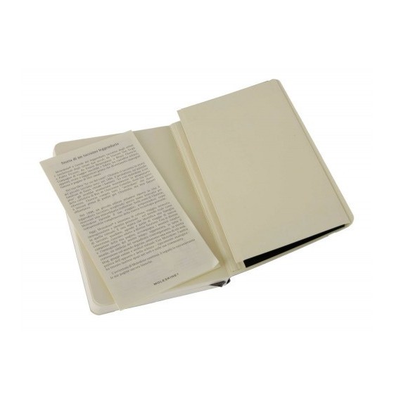 LIBRETA CLASICA TAPA BLANDA NEGRA P (9X14CM) LISA MOLESKINE QP613