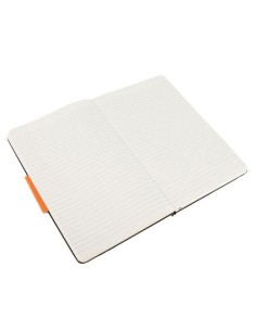 LIBRETA CLASICA TAPA DURA NEGRA L (13X21CM) RAYAS MOLESKINE QP060 2