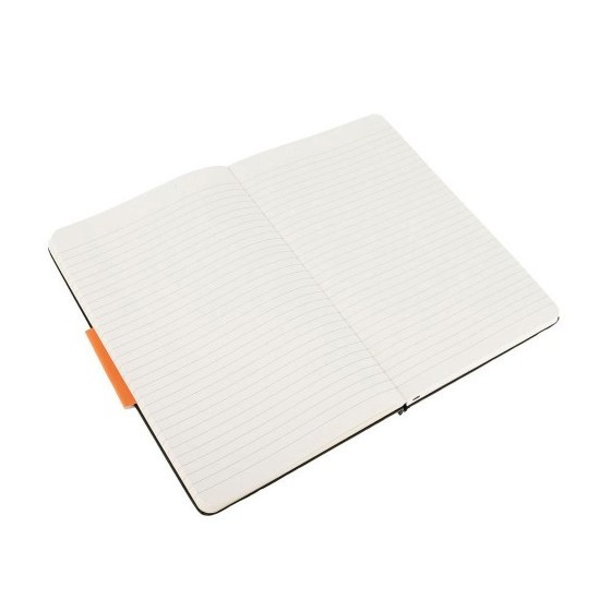 LIBRETA CLASICA TAPA DURA NEGRA L (13X21CM) RAYAS MOLESKINE QP060