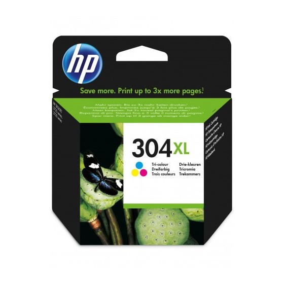 HP 304XL CARTUCHO DE TINTA HP304XL TRICOLOR (N9K07AE)
