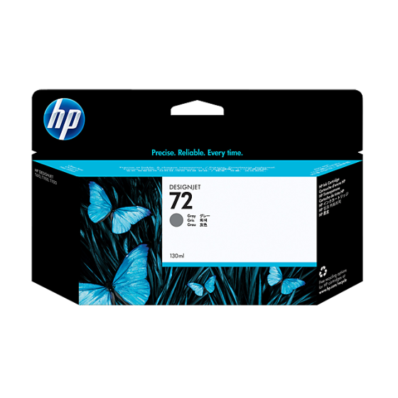 HP Cartucho de tinta gris 72 de 130 ml