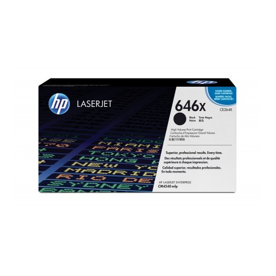 HP 646X TONER HP646X NEGRO (CE264X)