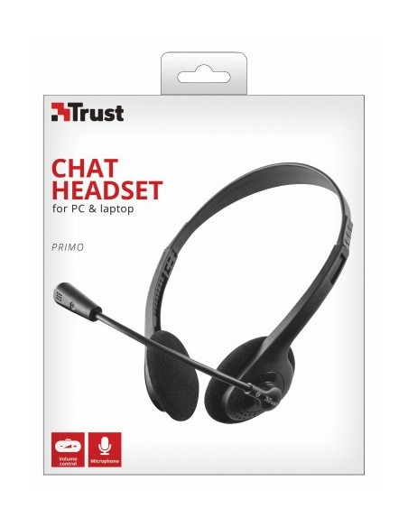Trust 21665 auricular y casco Auriculares Dentro de oído Negro