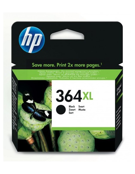 HP 364XL TINTA HP PHOTOSMART C6380/CN255B/PREMIUM W/B109A NEGRO HP364XL /CN684EE