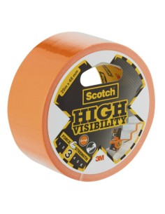 ROLLO CINTA AMERICANA HIGH VISIBILITY 2904 NARANJA 48MM X 25M SCOTCH 7100205301