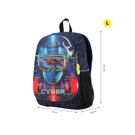 MOCHILA MORRAL METTAVERSE L TOTTO MJ04MTV003-2320-5CEL