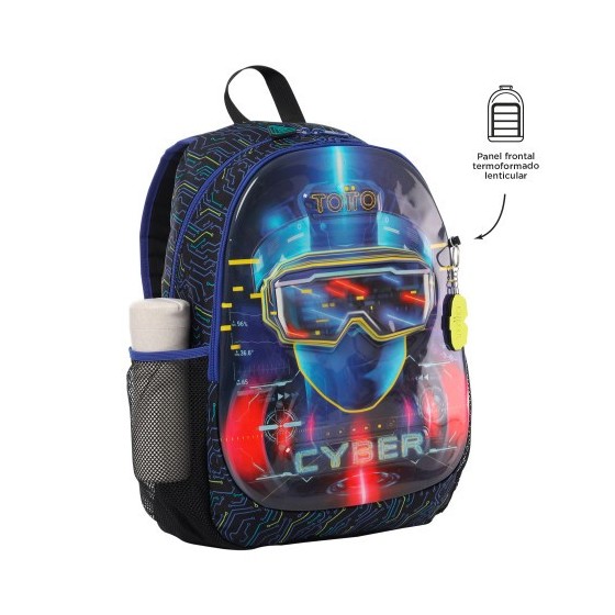 MOCHILA MORRAL METTAVERSE L TOTTO MJ04MTV003-2320-5CEL