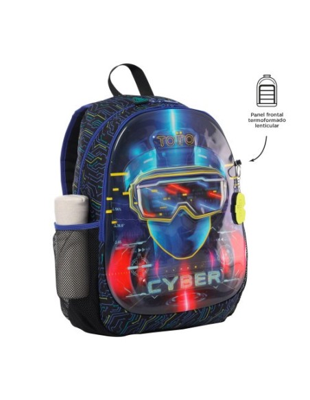 MOCHILA MORRAL METTAVERSE L TOTTO MJ04MTV003-2320-5CEL
