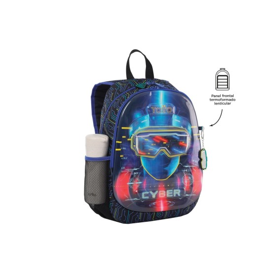 MOCHILA MORRAL METTAVERSE M TOTTO MJ04MTV002-2320-5CEM
