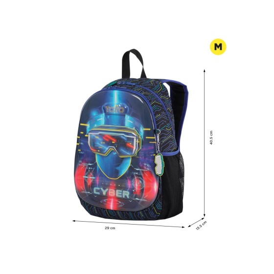 MOCHILA MORRAL METTAVERSE M TOTTO MJ04MTV002-2320-5CEM