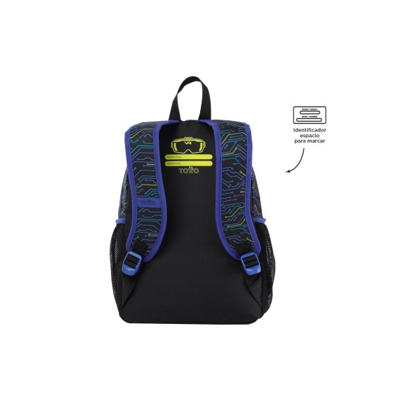 MOCHILA MORRAL METTAVERSE M TOTTO MJ04MTV002-2320-5CEM