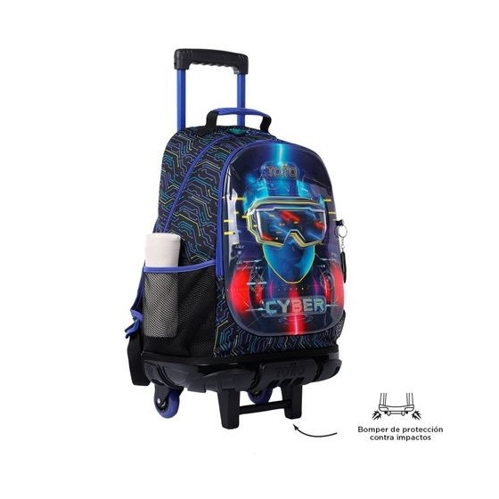 MOCHILA MORRAL RUE BOMPER METTAVERSE L TOTTO MJ03MTV003-2320-5CEL