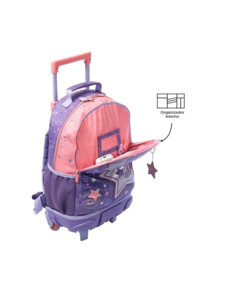 MOCHILA MORRAL RUE BOMPER STAR CAT M TOTTO MJ03STC005-2410-4Q8M