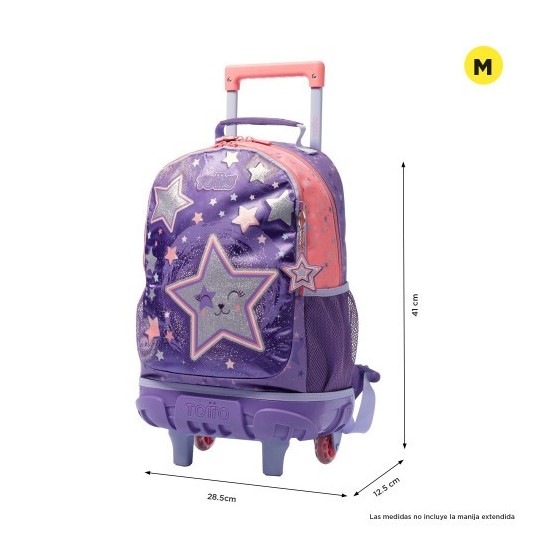 MOCHILA MORRAL RUE BOMPER STAR CAT M TOTTO MJ03STC005-2410-4Q8M