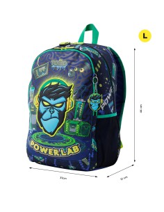 MOCHILA MORRAL KONG LAB L TOTTO MJ04KLB003-2410-8JDL 2