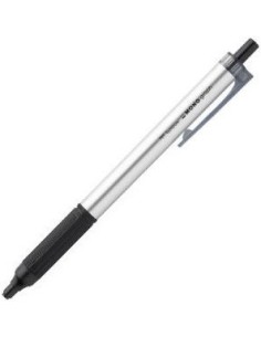BOLÍGRAFO MONO GRAPH LITE TINTA ACEITE BAJA VISCOSIDAD. CUERPO PLATA. TINTA NEGRA. TOMBOW BC-MGLE04 2