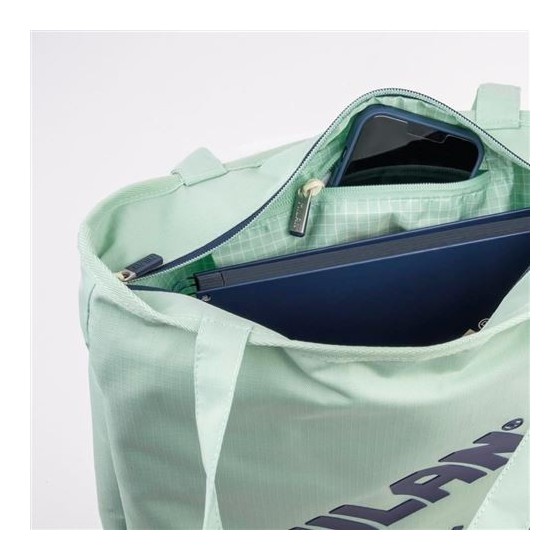 BOLSO SHOPPER COLECCIÓN 430 SINCE 1918, VERDE MILAN 62102SNCGR