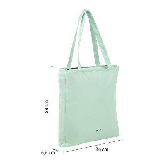 BOLSO SHOPPER COLECCIÓN 430 SINCE 1918, VERDE MILAN 62102SNCGR
