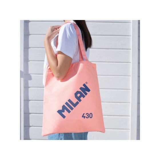 BOLSA TOTE BAG SERIE 1918 ROSA MILAN 62101SNCP