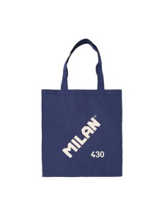 BOLSA TOTE BAG SERIE 1918, AZUL MARINO MILAN 62101SNCB