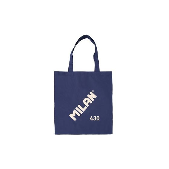BOLSA TOTE BAG SERIE 1918, AZUL MARINO MILAN 62101SNCB