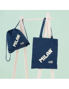 BOLSA TOTE BAG SERIE 1918, AZUL MARINO MILAN 62101SNCB 2