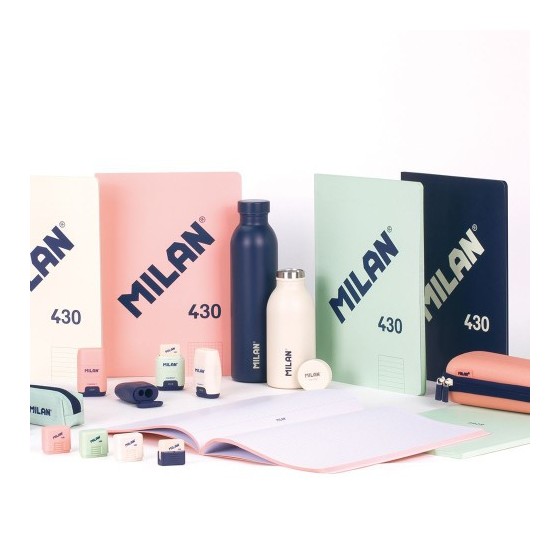 LIBRETA ENCOLADA, PAPEL CUADRICULADO, 48 HOJAS A4, SERIE 1918, VERDE MILAN 57243G48GR