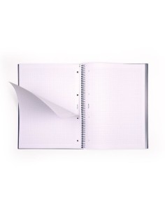 LIBRETA CON ESPIRAL, PAPEL CUADRICULADO, 80 HOJAS A4, SERIE 1918, VERDE MILAN 57143E80GR 2