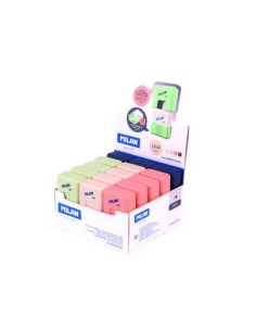 CAJA EXPOSITORA 30 GOMAS MIGA DE PAN 430 CON FUNDA SCHOOL, SERIE 1918 MILAN CMMS430SNC