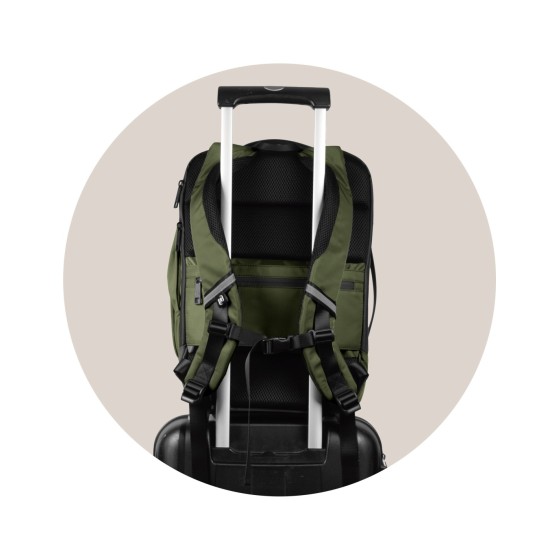 MOCHILA PARA PORTATIL 15" EXECUTIVE OXFBAG RPET CAQUI OXFORD 400191413