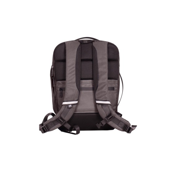 MOCHILA PARA PORTATIL 15" EXECUTIVE OXFBAG RPET GRIS OXFORD 400191412