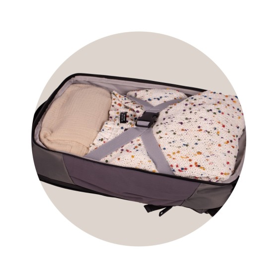 MOCHILA PARA PORTATIL 15" EXECUTIVE OXFBAG RPET GRIS OXFORD 400191412