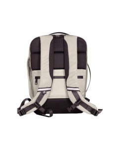 MOCHILA PARA PORTATIL 15" EXECUTIVE OXFBAG RPET BEIGE OXFROD 400191411 2