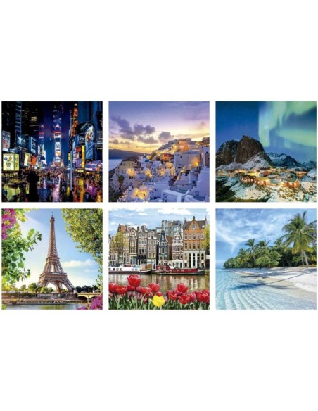 PUZZLE CUBO 3D VIAJES EDUCA BORRAS 20124