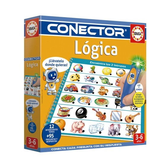 JUEGO CONECTOR LOGICA EDUCA BORRAS 20085
