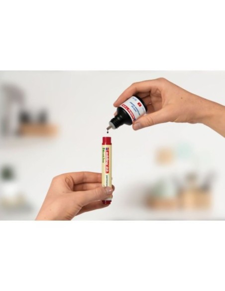 MARCADOR PERMANENTE EDDING ECOLINE 22 COLOR NEGRO EDDING 22-001 (x10 unidades)