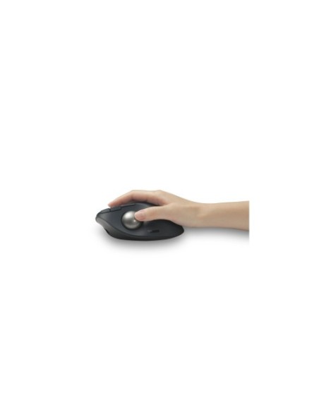 RATON INALAMBRICO TRACKBALL RECARGABLE  TB550 PROFIT ERGO NEGRO-PLATA KENSINGTON K72196WW