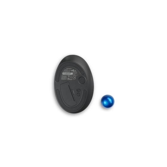 Kensington Pro Fit Ergo TB450 ratón Oficina mano derecha RF Wireless + Bluetooth Trackball 1600 DPI