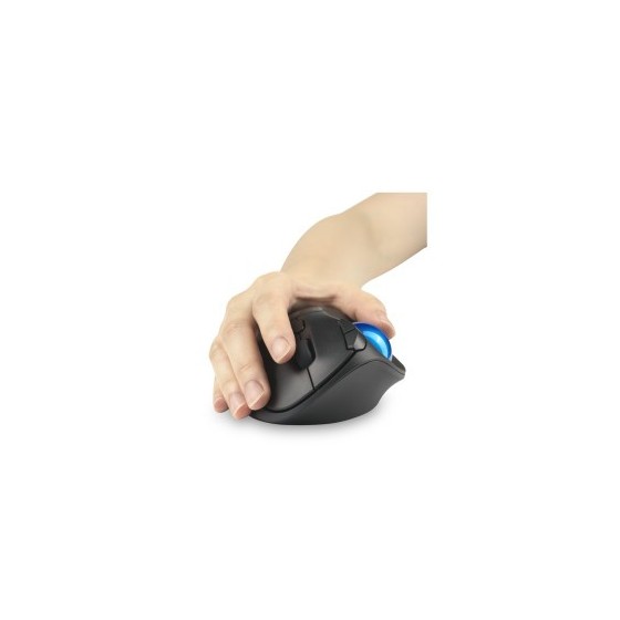 Kensington Pro Fit Ergo TB450 ratón Oficina mano derecha RF Wireless + Bluetooth Trackball 1600 DPI
