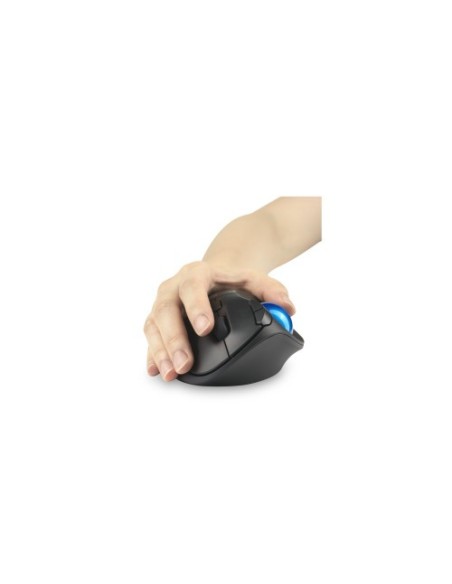 Kensington Pro Fit Ergo TB450 ratón Oficina mano derecha RF Wireless + Bluetooth Trackball 1600 DPI