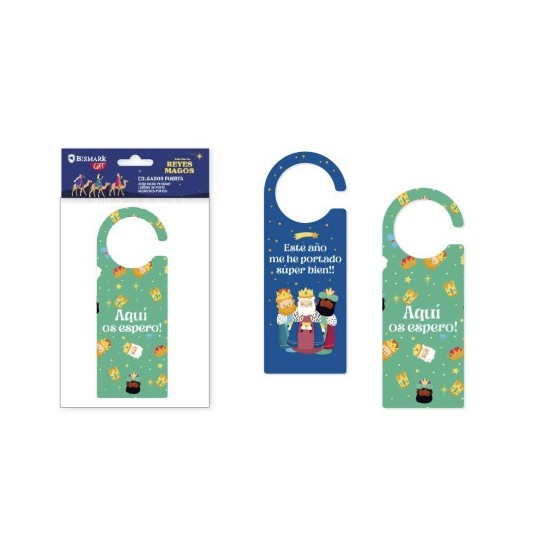 COLGANTE PUERTA REYES MAGOS BISMARK 332895