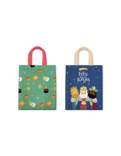 BOLSA CANVAS REYES MAGOS BISMARK 332887 (x6 unidades)
