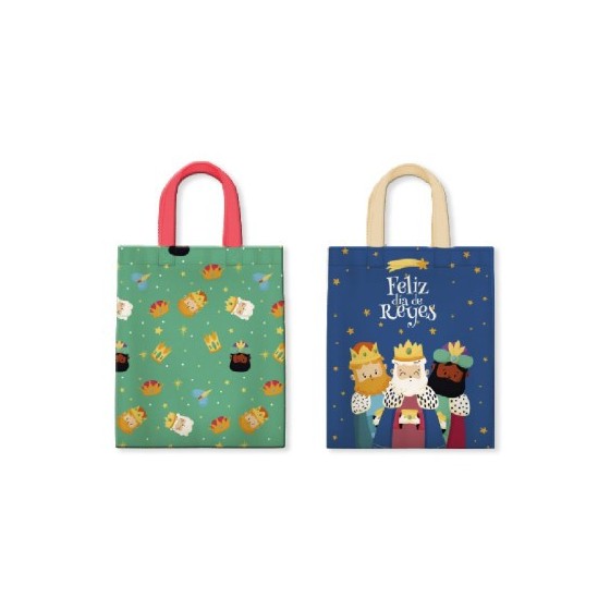 BOLSA CANVAS REYES MAGOS BISMARK 332887 (x6 unidades)