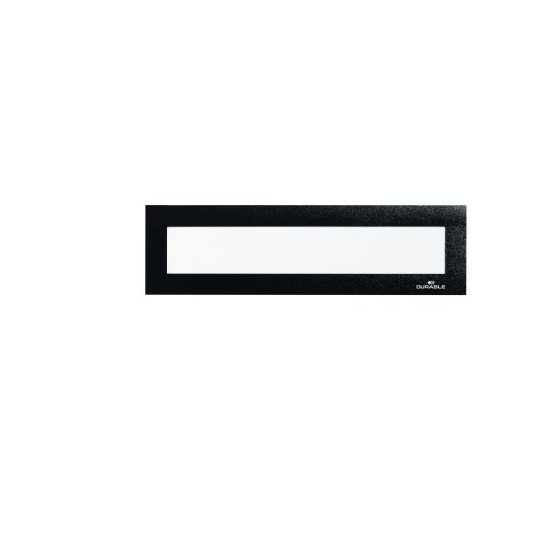 PACK 5 MARCOS INFORMATIVOS DURAFRAME MAGNETIC TOP 236X66MM NEGRO DURABLE 498601